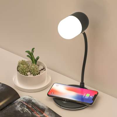 Smart Speaker Wireless Charging Desk Led Light Charger Cables