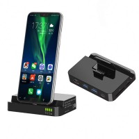 Type C Phone Docking Station Holder USB-C Dock Power Adapter