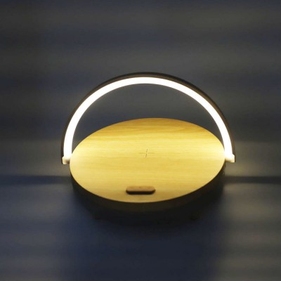 3 in 1Fast Bluetooth Speaker China Manufacturer Wireless Charger Stand Charging Pad Night Light