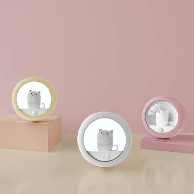 Dimmable Silicone Kid  Night Light 3 IN 1 Wireless USB  Led Charger