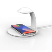 2019 Amazon Hot Sell touch control night light wireless charger